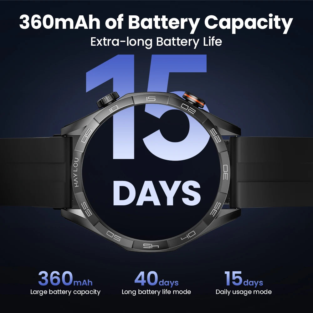 AMOLED Bluetooth Calling Smartwatch – 24H Health & Sports